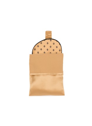  - MANITO - Golden Pig真丝眼罩及抱枕旅行套装－金棕色