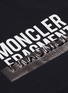  - MONCLER - x Fragment Hiroshi Fujiwara胶带logo连帽卫衣