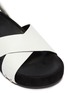 细节 - 点击放大 - STELLA LUNA - Ankle tie leather platform sandals