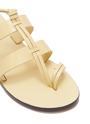 细节 - 点击放大 - TRADEMARK - 'Capra' knotted leather sandals