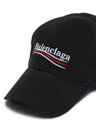 细节 - 点击放大 - BALENCIAGA - logo棒球帽