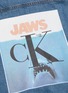  - CALVIN KLEIN 205W39NYC - 大白鲨电影海报印花oversize牛仔夹克