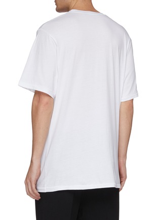 背面 - 点击放大 - HAIDER ACKERMANN - 英文标语荆棘印花纯棉T恤