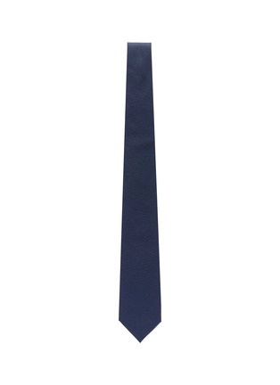 模特儿示范图 - 点击放大 - ISAIA - 羊绒混丝领带