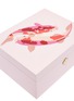 细节 –点击放大 - TRÈFLE ROUGE PARIS - 锦鲤图案漆盒－粉色