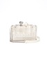 首图 - 点击放大 - CECILIA MA - 'Bingo' faux pearl glass crystal charm cage brass clutch