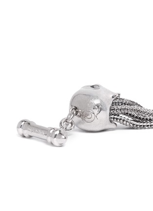 细节 - 点击放大 - ALEXANDER MCQUEEN - 发须骷髅头袖扣