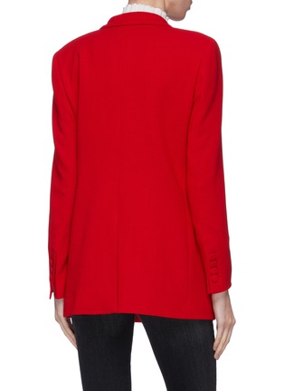 背面 - 点击放大 - BLAZÉ MILANO - x Georgina Brandolini d'Adda Cool & Easy双排扣羊毛西服外套