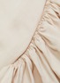 细节 - 点击放大 - SOLACE LONDON - Belot系带褶裥布饰不对称半裙