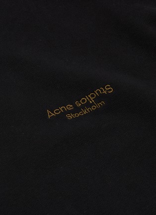  - ACNE STUDIOS - logo刺绣纯棉卫衣