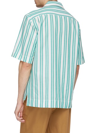 背面 - 点击放大 - ACNE STUDIOS - 拼色条纹oversize古巴衬衫