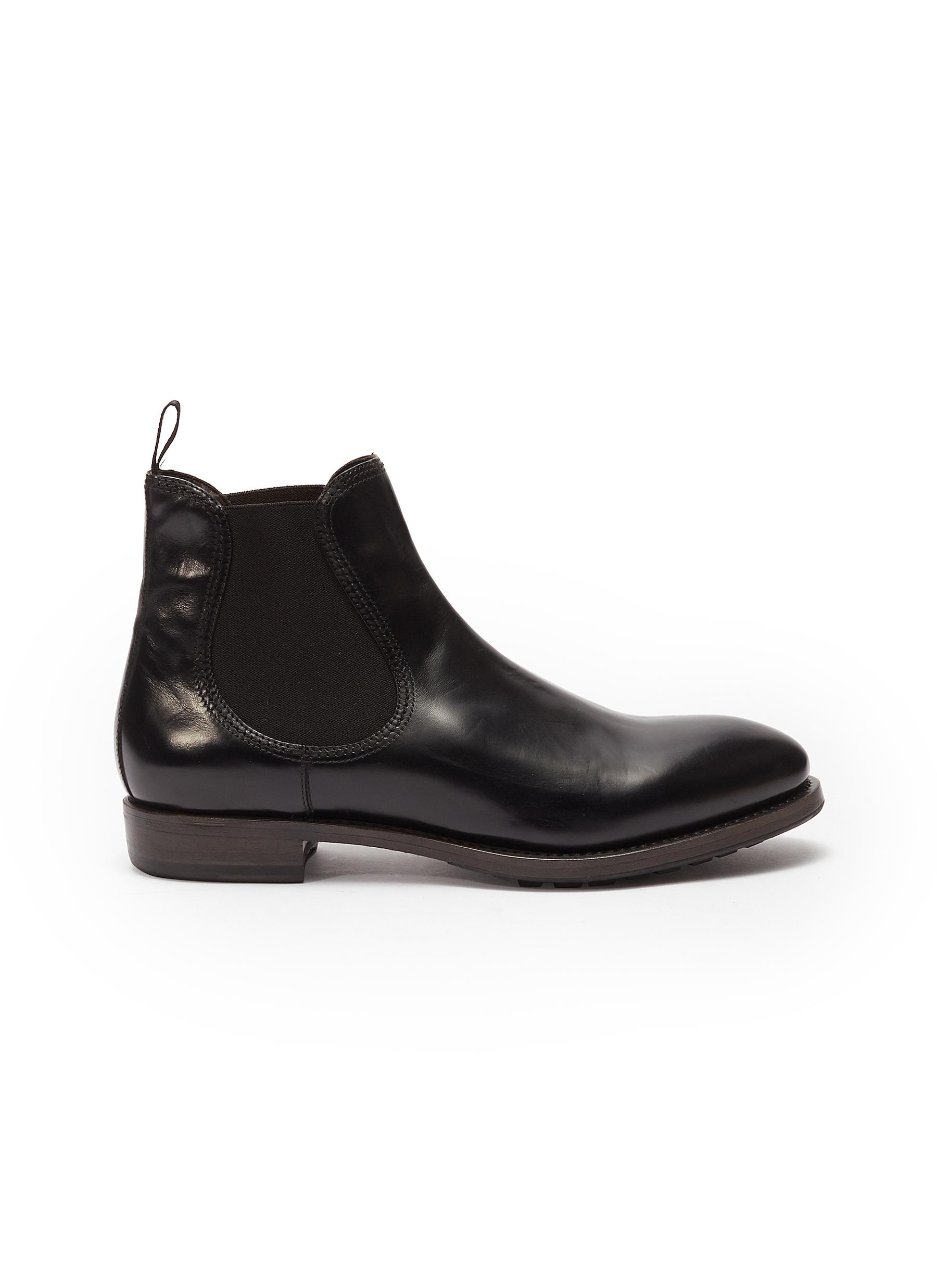 Project Twlv Hanoi Leather Chelsea Boots 男士 Lane Crawford