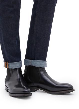 模特儿示范图 - 点击放大 - PROJECT TWLV - 'Hanoi' leather Chelsea boots