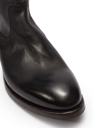 细节 - 点击放大 - PROJECT TWLV - 'Flame' leather boots