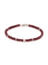 首图 - 点击放大 - TATEOSSIAN - 'Nodo Precious' ruby bead silver bracelet
