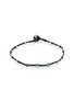 首图 - 点击放大 - TATEOSSIAN - 'Lusso' emerald bead silver macramé bracelet