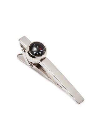 细节 - 点击放大 - TATEOSSIAN - 'Compass' rhodium silver tie clip