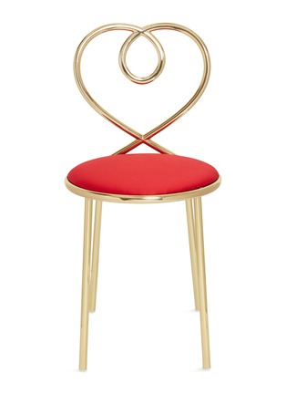 首图 –点击放大 - GHIDINI 1961 - Love黄铜爱心靠背座椅－红色