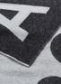 细节 - 点击放大 - ACNE STUDIOS - logo混羊毛围巾