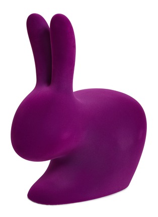 首图 –点击放大 - QEEBOO - Rabbit Chair天鹅绒座椅－紫色