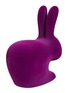  - QEEBOO - Rabbit Chair天鹅绒座椅－紫色