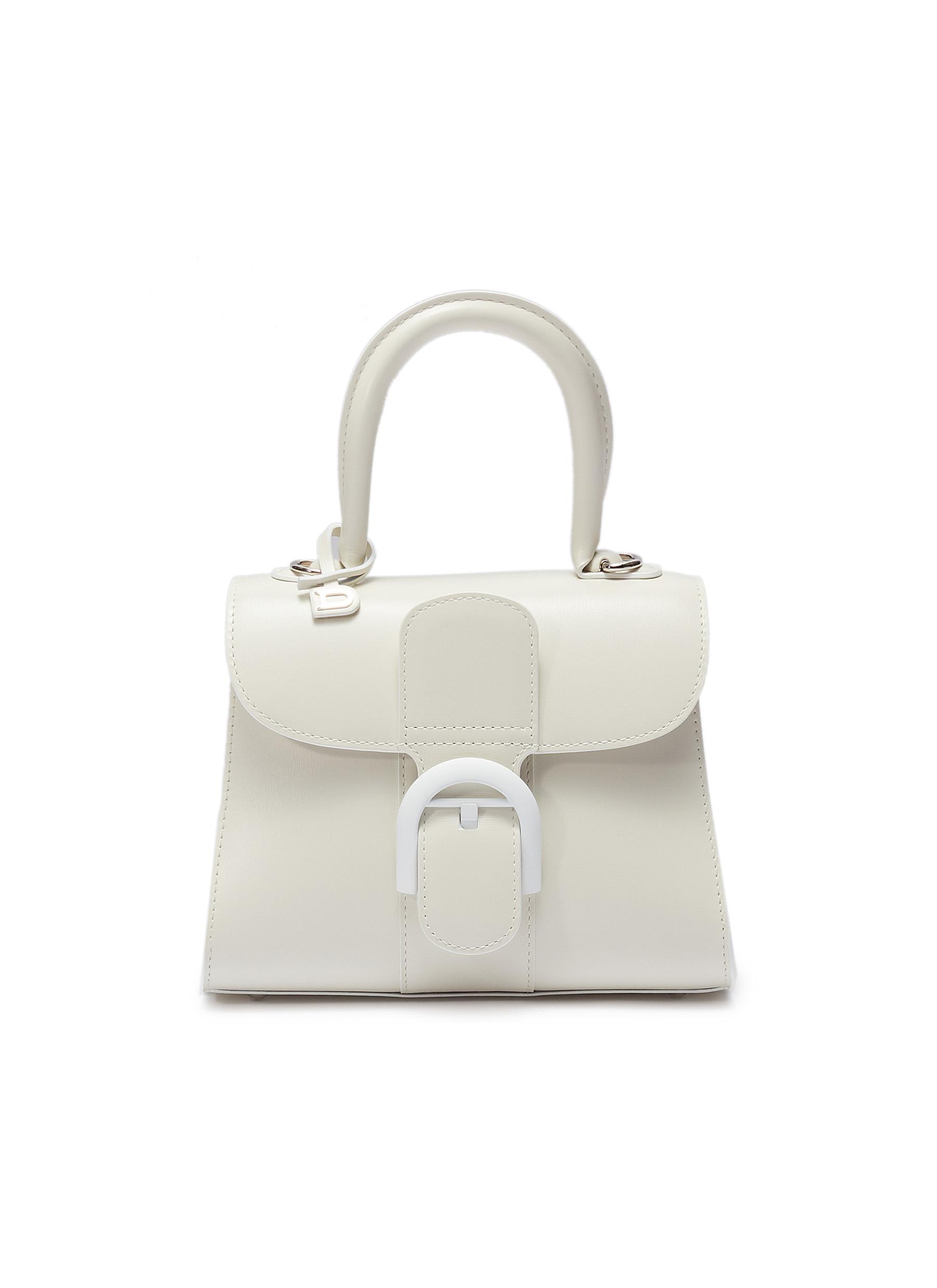 delvaux brillant mini white