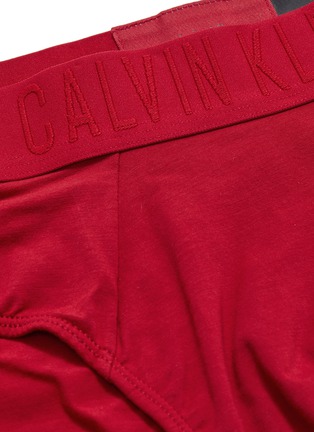  - CALVIN KLEIN UNDERWEAR - 品牌名称低腰棉质三角内裤