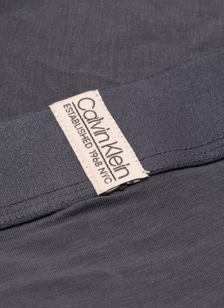  - CALVIN KLEIN UNDERWEAR - Evolution品牌名称棉质平脚内裤