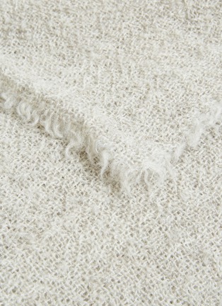 细节 –点击放大 - SOCIETY LIMONTA - Little羊毛纱布薄毯－浅米色