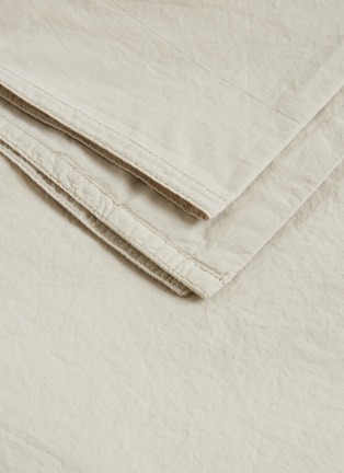 细节 –点击放大 - SOCIETY LIMONTA - Nite特大双人床纯棉被套－米色