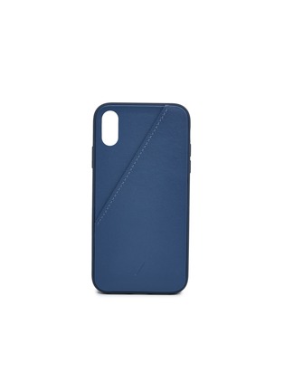 首图 - 点击放大 - NATIVE UNION - CLIC Card真皮卡套手机壳（深蓝色）－iPhone XR