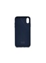 模特儿示范图 - 点击放大 - NATIVE UNION - CLIC Canvas帆布饰面手机壳（深蓝色）－iPhone XR