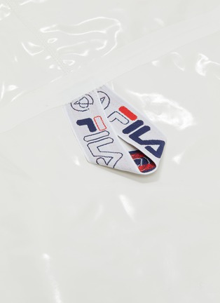  - FILA X 3.1 PHILLIP LIM - 品牌标志光泽感短款防风衣