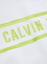  - CALVIN KLEIN PERFORMANCE - logo条纹连帽防风衣