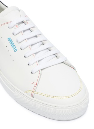 细节 - 点击放大 - AXEL ARIGATO - Clean 90网眼拼贴车缝线真皮运动鞋