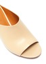 细节 - 点击放大 - CLERGERIE - Aile金属弯折鞋跟真皮穆勒凉鞋