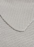 细节 –点击放大 - MIKMAX - Diagonal斜纹纯棉针织盖毯－灰褐色