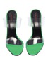 细节 - 点击放大 - SIMON MILLER - High Tee透明PVC双重搭带穆勒鞋