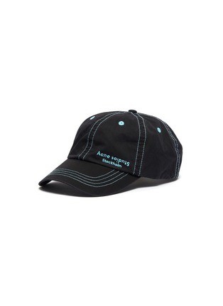 首图 - 点击放大 - ACNE STUDIOS - logo刺绣斜纹布棒球帽