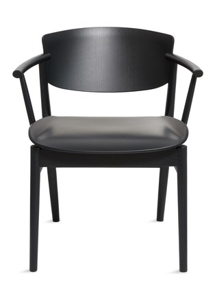 首图 –点击放大 - MANKS - N01™实木扶手椅－黑色