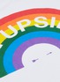 细节 - 点击放大 - THE UPSIDE - x Twenty10 Rainbow Issy品牌名称彩虹印花纯棉背心