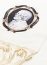 细节 - 点击放大 - ALEXANDER MCQUEEN - Skull Portrait骷髅画像流苏真丝围巾