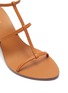 细节 - 点击放大 - CULT GAIA - Eden木质球形鞋跟真皮凉鞋