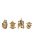首图 –点击放大 - L'OBJET - x Haas Brothers Monster Ball 黄铜餐巾环套装－金色