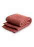 首图 –点击放大 - L'OBJET - x Haas Brothers Vermiculation曲线刺绣马海毛毛毯－砖红色