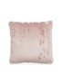首图 –点击放大 - TOM DIXON - Soft深浅纹理马海毛天鹅绒靠垫－粉色（43厘米）