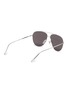 模特儿示范图 - 点击放大 - BALENCIAGA - 品牌名称印花飞行员太阳眼镜