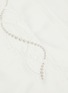 细节 –点击放大 - FRETTE - Luminesent Pearl加大双人床串联珍珠图案刺绣四件套－银色及白色