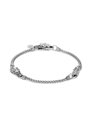 首图 - 点击放大 - JOHN HARDY - Legends Naga' silver station chain bracelet