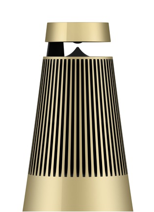 细节 –点击放大 - BANG & OLUFSEN - Beosound 2便携式蓝牙扬声器－黄铜色